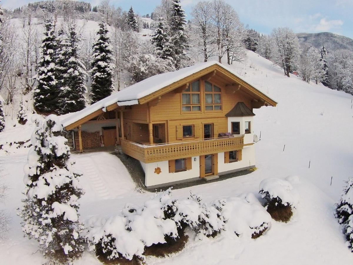 Chalet Huski Viehhofen Saalbach-Hinterglemm Bagian luar foto