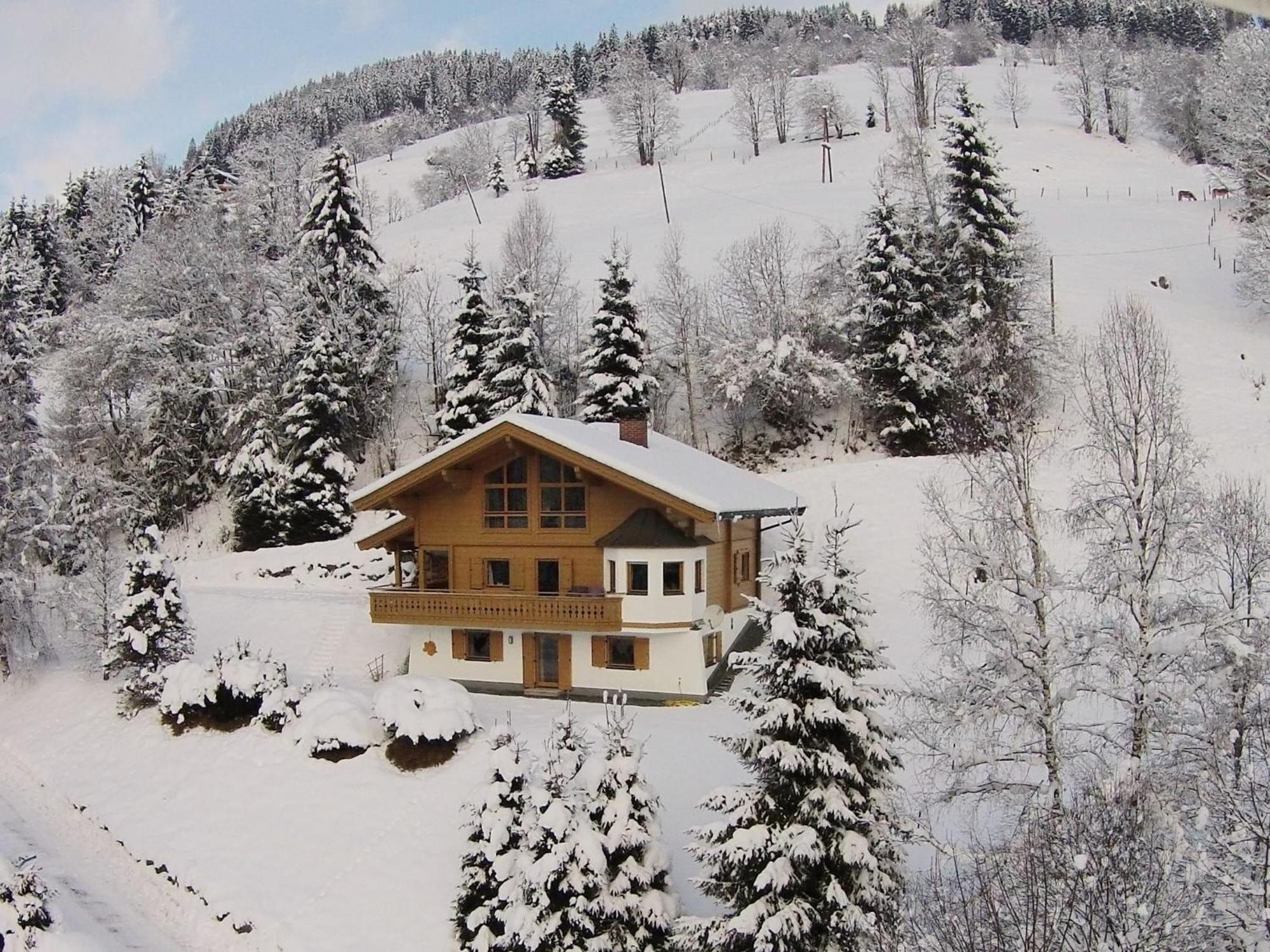 Chalet Huski Viehhofen Saalbach-Hinterglemm Bagian luar foto