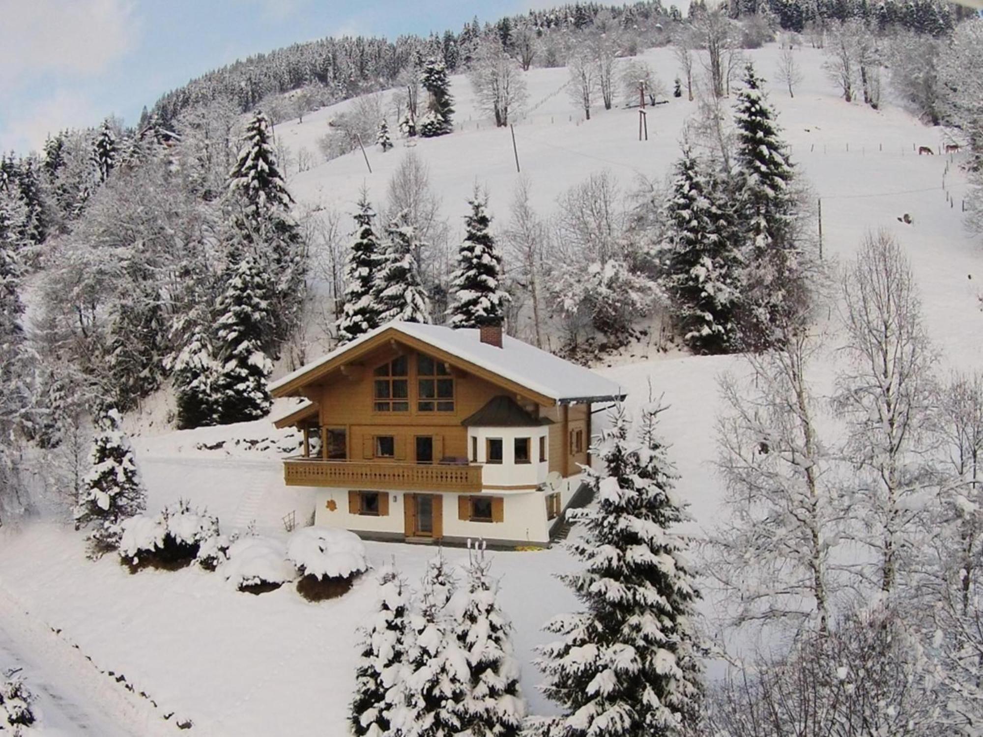Chalet Huski Viehhofen Saalbach-Hinterglemm Bagian luar foto