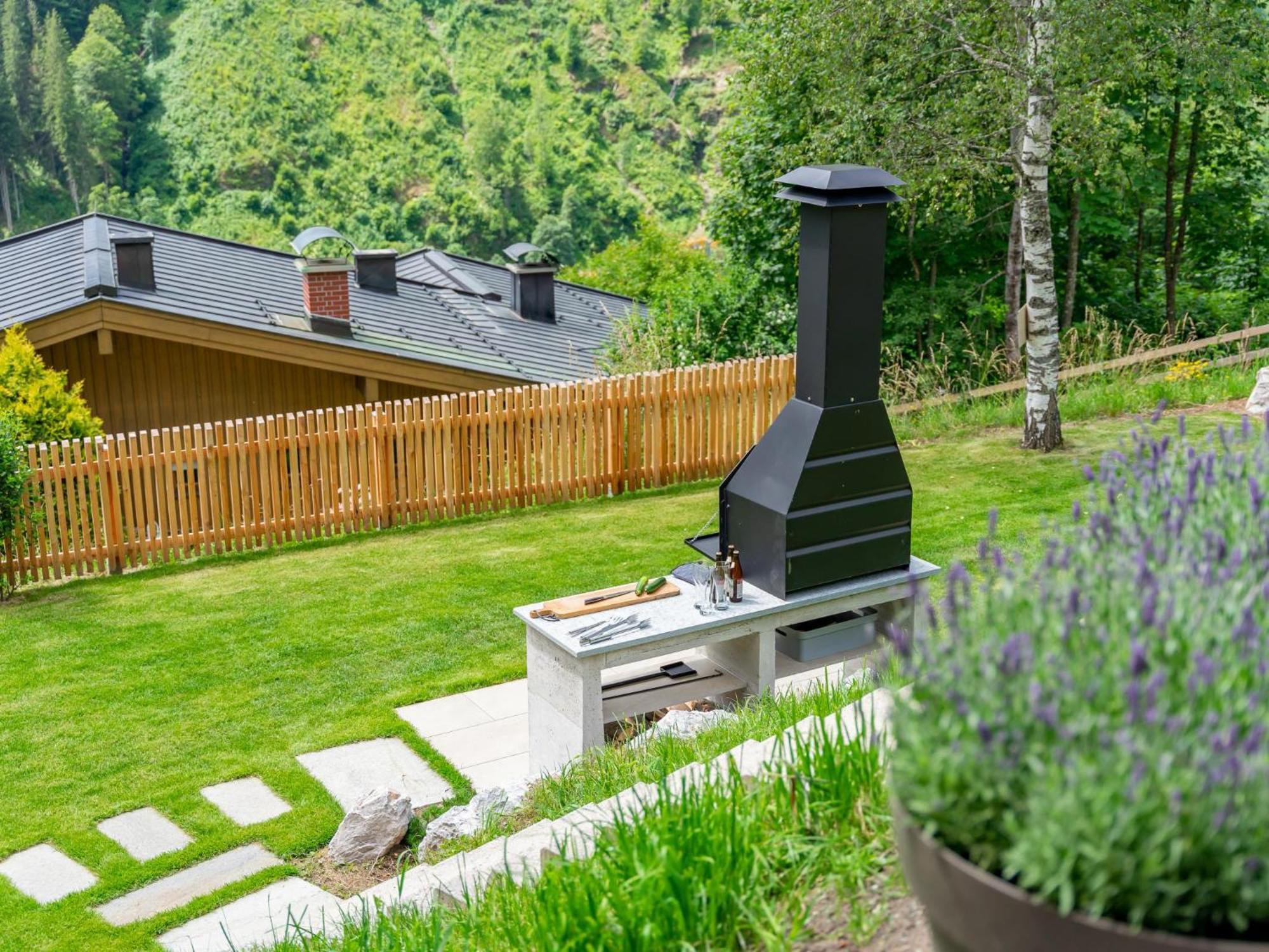 Chalet Huski Viehhofen Saalbach-Hinterglemm Bagian luar foto